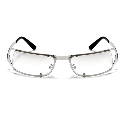 Mokon Silver And Day Night Unisex Sunglasses