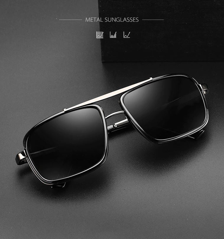 Svue Silver And Black Edition Sunglasses